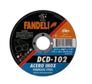 Disco Corte Acero Inoxidable 41 21 0x7 8 Dcd Pro 102 Fandeli