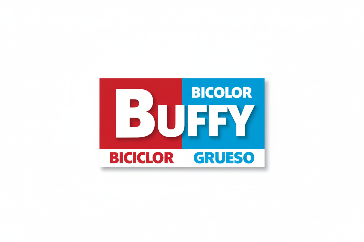 Lápiz Bicolor Hexagonal Buffy: La Herramienta Esencial para Obra, Carpintería y Construcción