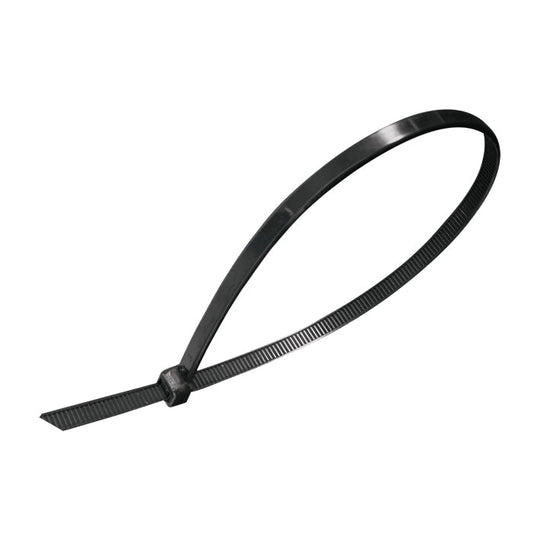 103010 Cincho de plastico de 100 x 2.5 mm- color negro (100 pzs bolsa)