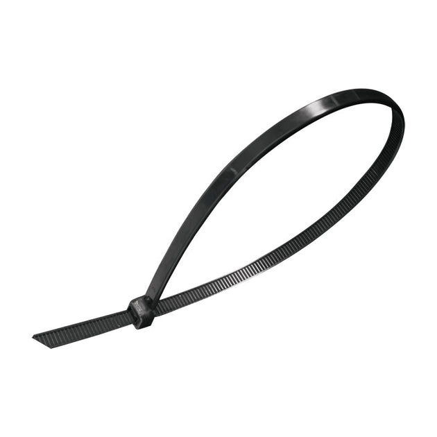 103012 Cincho de plastico de 165 x 2.5 mm- color negro (50 pzs bolsa)