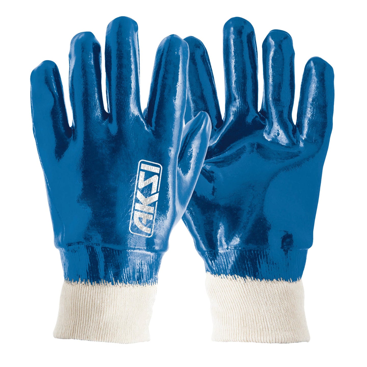 103720 Guantes textiles con recubrimiento de nitrilo con puño tejido
