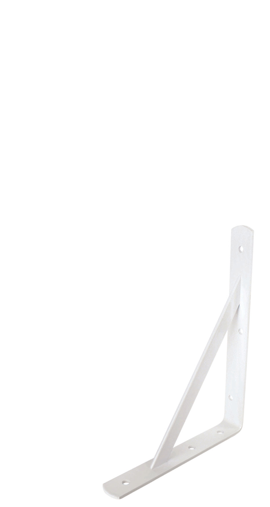 104732 Mensula Reforzada Color Blanco 10"x16"