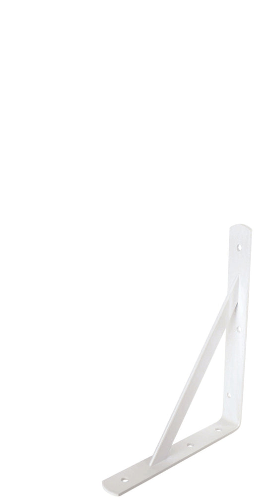 104732 Mensula Reforzada Color Blanco 10"x16"