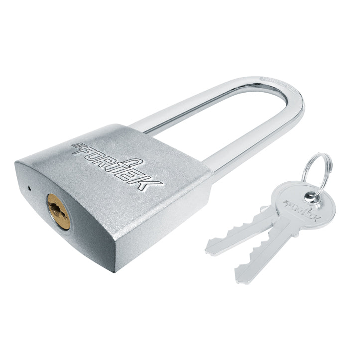 108308 Candado metalico 50 mm gancho largo caja