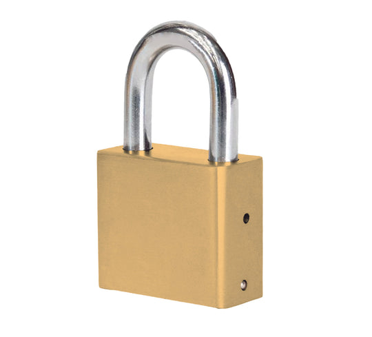 108321 Candado hierro 40 mm, Llave de puntos, blister