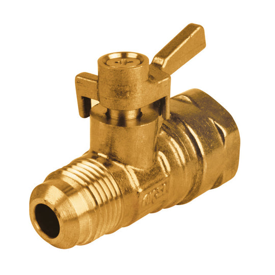109701 Valvula para gas 1/2 x 3/8 " roscable