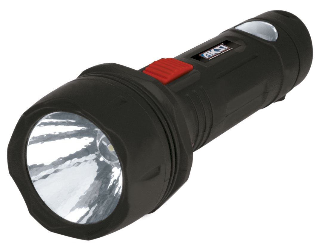 111651 Linterna con detector de billetes falsos: led 1W + 1 led lateral (700 mAh) - AK