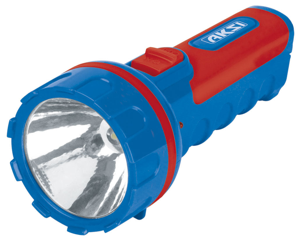 111652 Linterna multiusos azul con led 0.5W (900 mAh) - AK