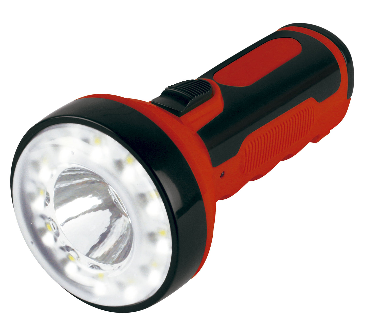 111662 Linterna Jungle Explorer rojo: Led 2W + 12 SMD (800 mAh) - AK