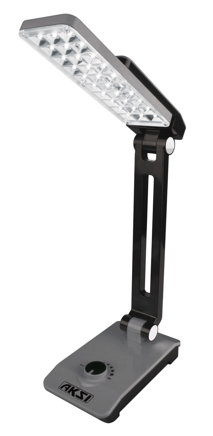 111682 Lampara de mesa recargable gris/negro - AK