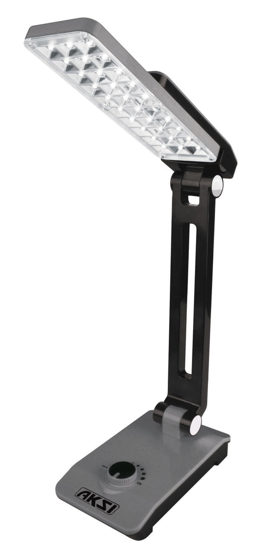 111682 Lampara de mesa recargable gris/negro - AK