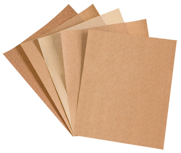 113317 Lija para madera papel cabinet grano 40 caja 25 pzs.