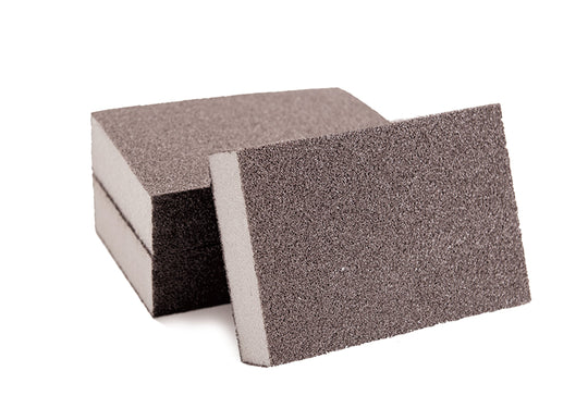 113382 Esponja abrasiva 3 3/4" x 2 3/4" x 1", grano 60