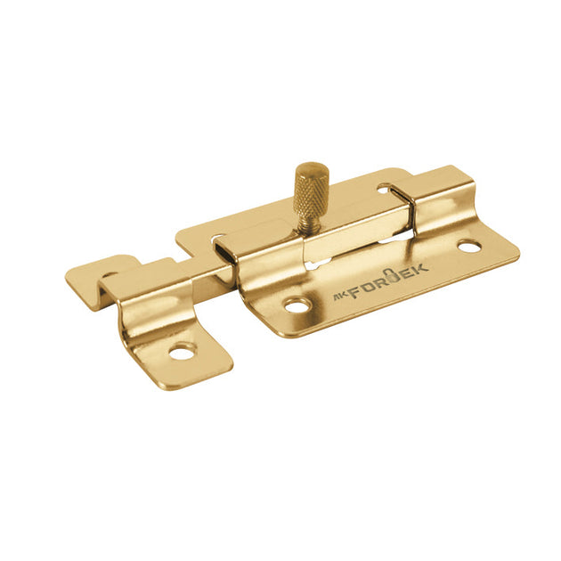113911 Pasador de barra plana de 2" Linea BASIC - Laton brillante