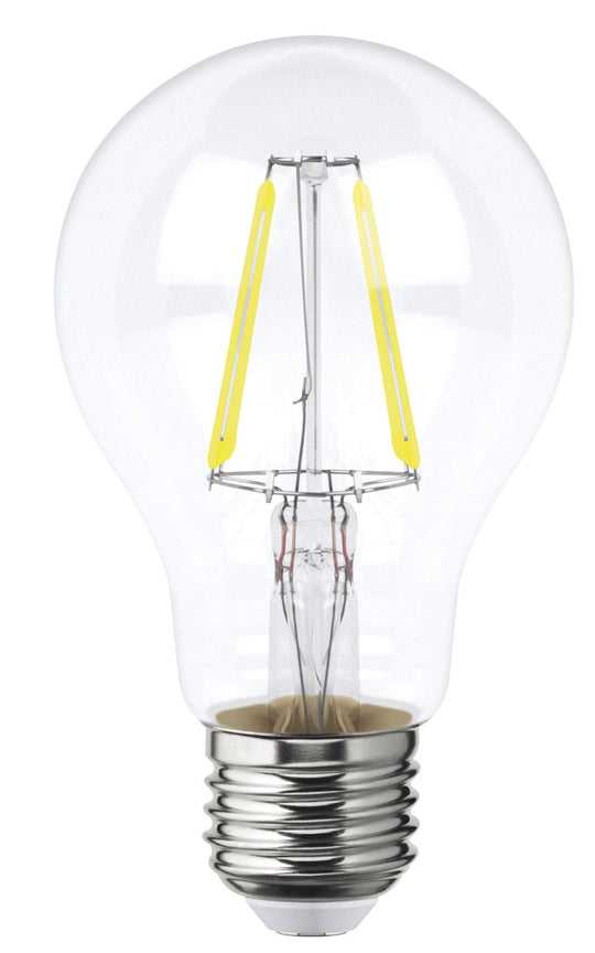 115592 Foco LED filamentos A19 4W luz calida, caja color
