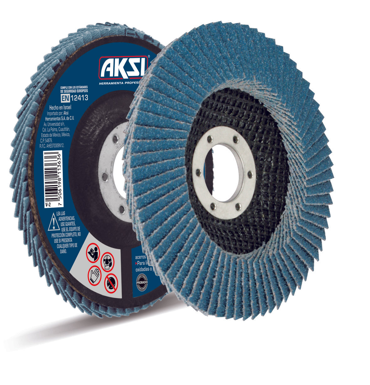 115701 Disco laminado de 4 1/2" tipo 29 grano 40