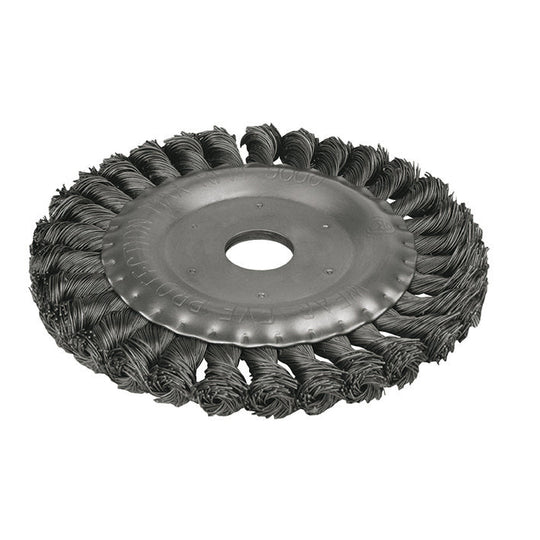 116611 Carda para esmeril 6" x 3/4", trenzado fino