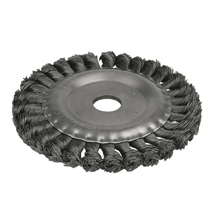 116611 Carda para esmeril 6" x 3/4", trenzado fino