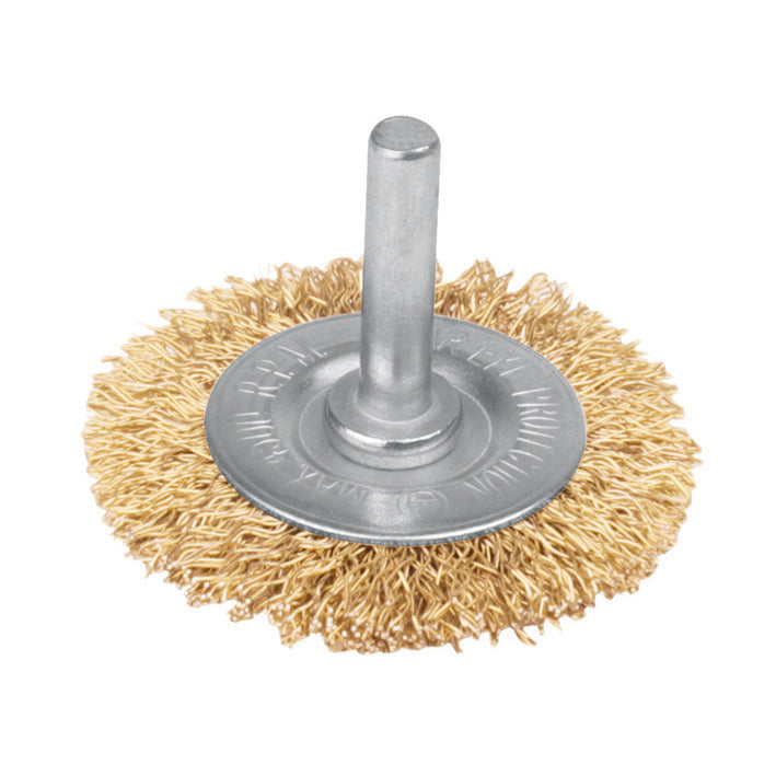116652 Carda circular 2", alambre fino, para taladro