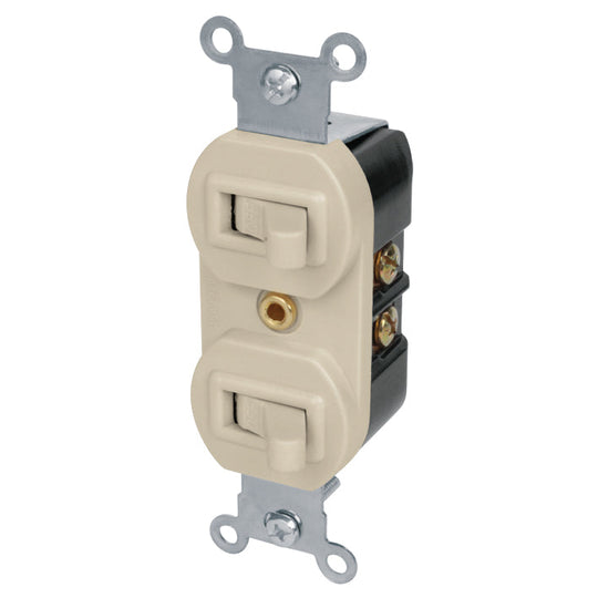 116823 Interruptor de palanca doble horizontal