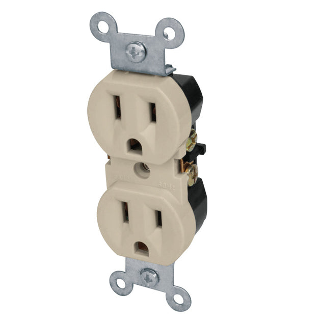 116834 Contacto duplex  aterrizado