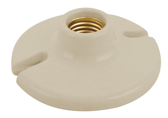117562 Portalampara redondo para techo 4", baquelita
