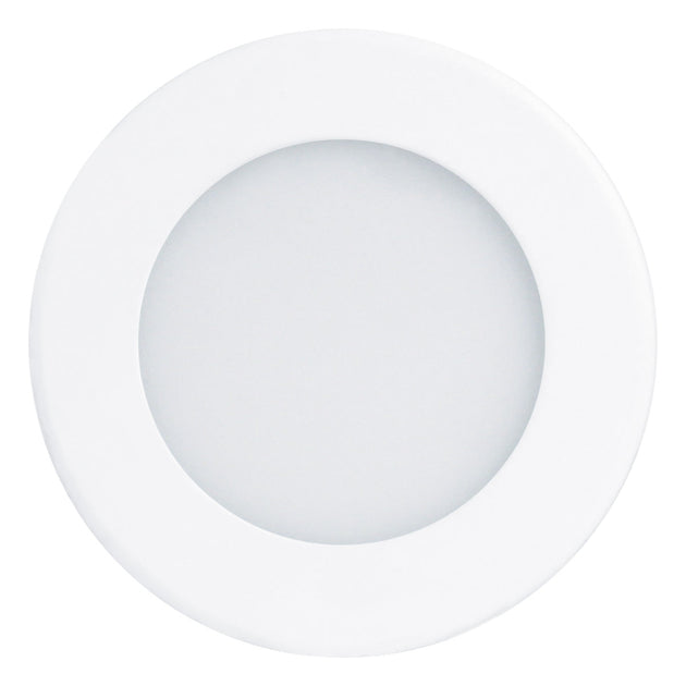 117914 Luminario empotrable circular LED, Linea ECO, 6 W, luz blanca 6500K