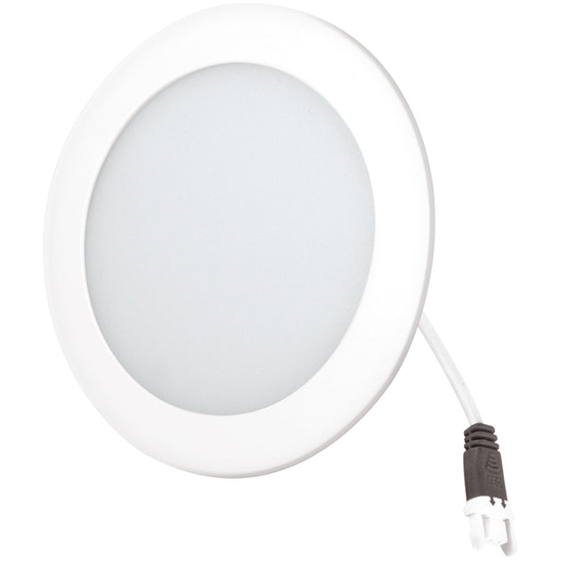 117917 Luminario empotrable circular LED, Linea ECO, 18 W, luz calida 2700K