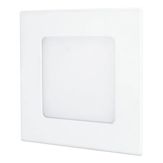 117938 Luminario empotrable cuadrado LED, Linea ECO, 18 W, luz blanca 6500K
