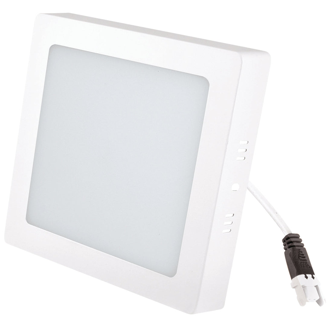 117974 Luminario sobreponer cuadrado LED, Linea ECO, 12 W, luz blanca 6500K
