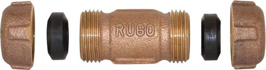 12021 Cople de reparacion 013mm 1/2" bronce 81U Rugo
