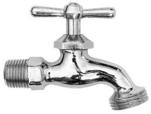 12039 Llave manguera 013mm 1/2" de bronce cromada lavanderia 2 Rugo