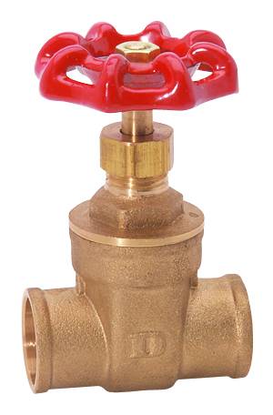12114 Valvula compuerta soldable 013mm 1/2" laton 200lbs 694 Dica DICA