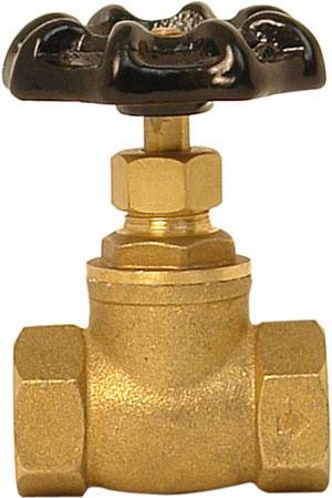 12195 Valvula globo roscable 013mm 1/2" de bronce 100lbs grande 73I Rugo RUGO