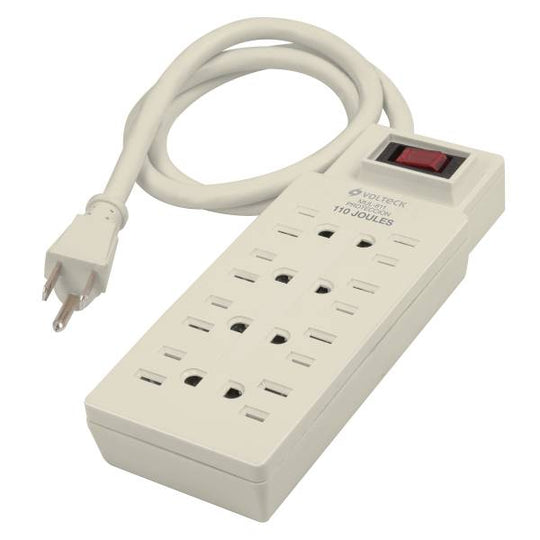 12289 Multicontacto con cable 75cm 08 contactos con indicador con supresor 110j Volteck