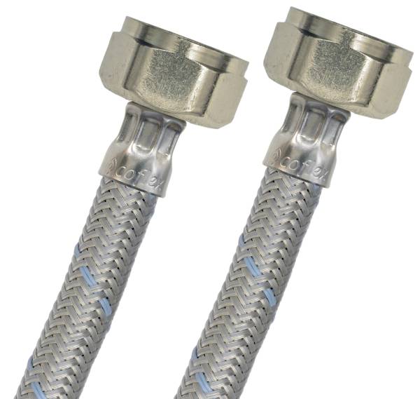 12506 Manguera para sanitario de acero basico 7/8" x 7/8" 035cm LSF35 Coflex