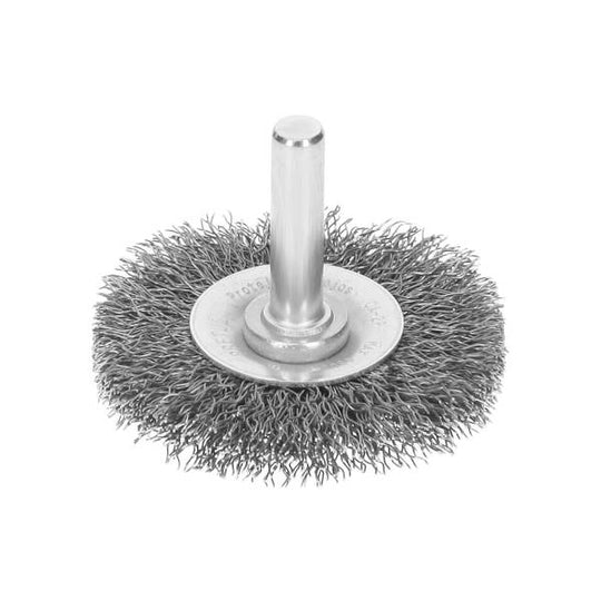 12618 Carda circular alambre ondulado grueso para taladro de 2" CA-2P PRETUL