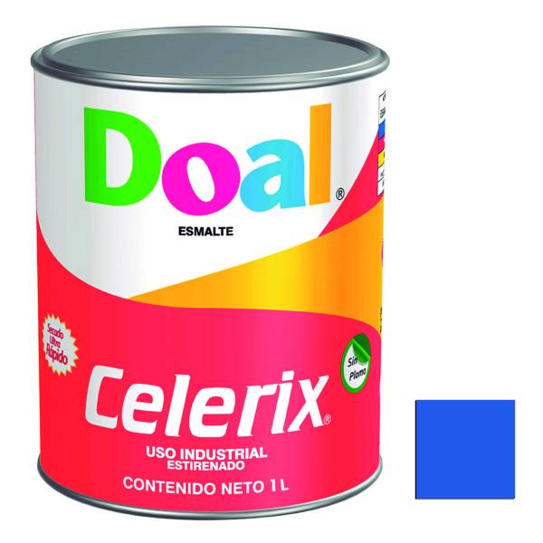 13317 Esmalte linea celerix 2530 azul caribe 1.0l Doal