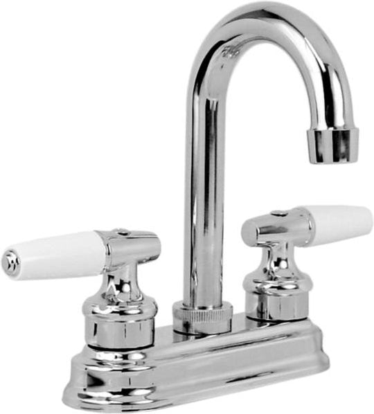 13426 Mezcladora lavabo de bronce tipo bar maneral palanca 1/4 de vuelta cromada 21031 Fontanery
