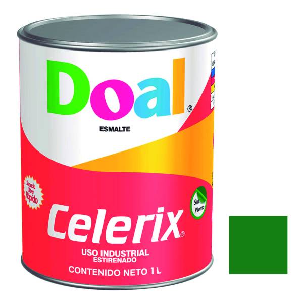 13464 Esmalte linea celerix 2532 verde bandera 1.0l Doal