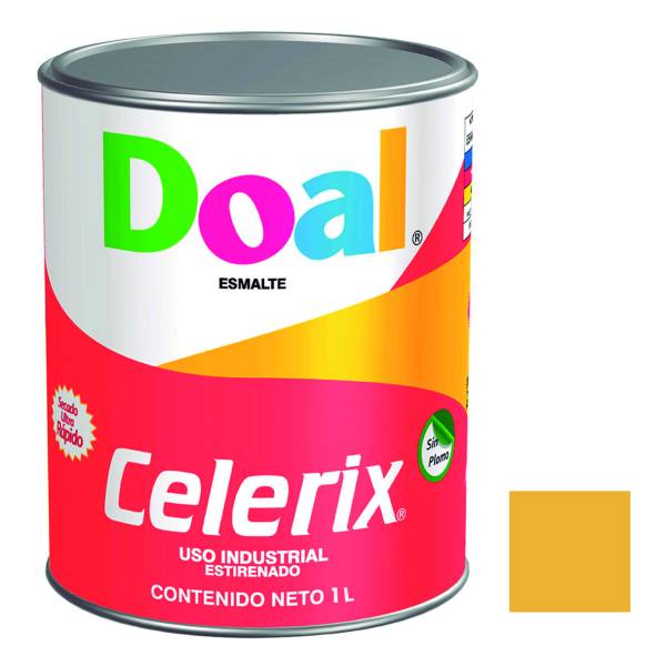 13466 Esmalte linea celerix 2515 amarillo cromo 1.0l Doal