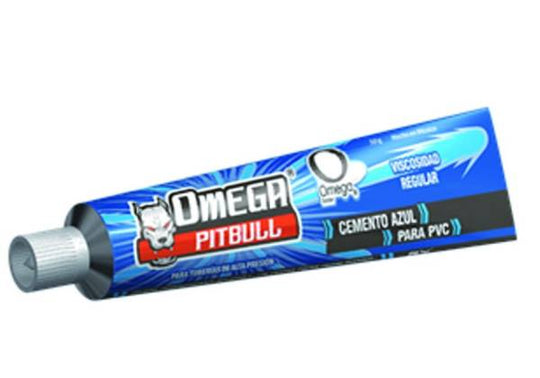 13774 Pegamento para PVC 050gr en tubo azul Omega