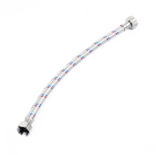 14099 Manguera para sanitario de aluminio 1/2" x 7/8" 035cm Nacobre