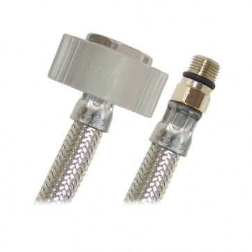14335 Manguera para monomando de acero y vinil 013 1/2" x 3/8" 040cm ALM40 Coflex