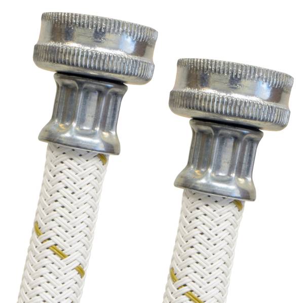 14342 Manguera para lavadora vinil blanco 3/4" x 3/4" 180cm VWBA180 Coflex