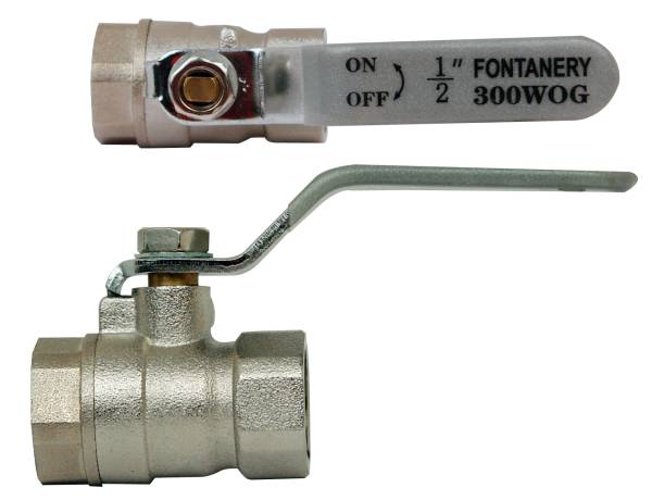 14933 Valvula esfera roscable 013mm 1/2" laton 300lbs 62005 Fontanery FONTANERY