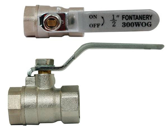 14933 Valvula esfera roscable 013mm 1/2" laton 300lbs 62005 Fontanery FONTANERY