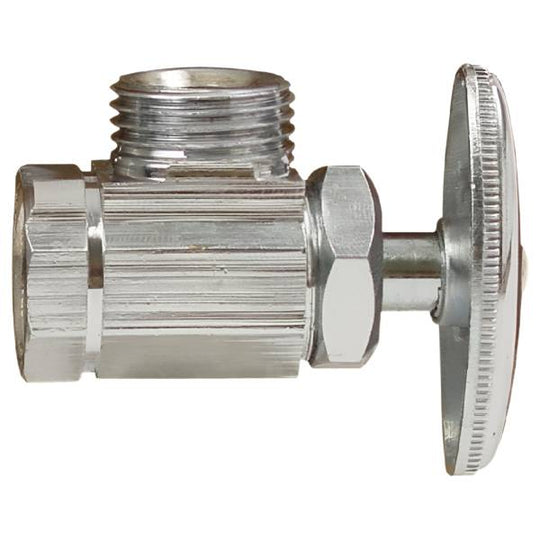 15000 Valvula control angular 1/2" x 1/2" laton 25I Rugo RUGO
