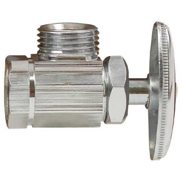 15000 Valvula control angular 1/2" x 1/2" laton 25I Rugo RUGO