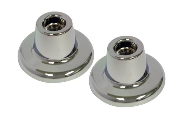 15016 Chapeton para llave empotrar universal cromado con 2pz CH98 Rugo